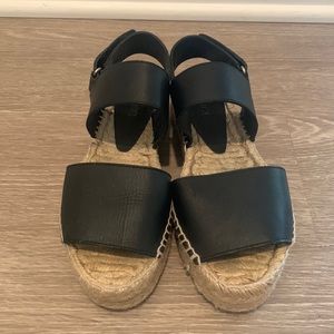 Vince Black Espadrilles